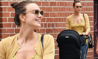 Mỹ nhân Nga Irina Shayk rạng ngời trên đường phố New York
