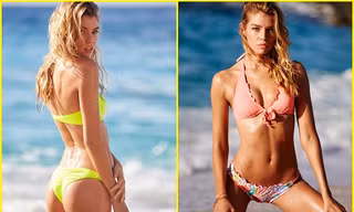 Stella Maxwell rực rỡ trước biển xanh