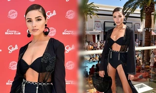 Hoa hậu Olivia Culpo mặc gợi cảm tại tiệc áo tắm