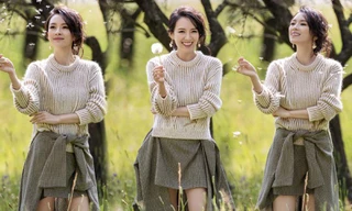 Chương Tử Di tuổi tứ tuần trẻ trung như đôi mươi