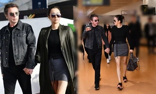 Củng Lợi váy ngắn trẻ trung, tay trong tay chồng 71 tuổi