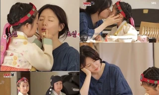‘Nàng Dae Jang Geum’ Lee Young Ae trẻ trung bên hai con dễ thương