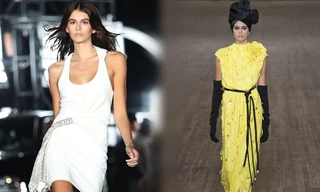 Con gái Cindy Crawford đẹp xuất thần trong lần đầu catwalk