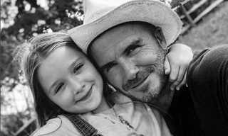 David Beckham mừng sinh nhật con gái yêu Harper 7 tuổi