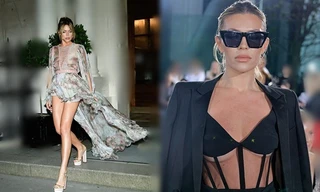 Siêu mẫu Abbey Clancy lăng xê mốt không nội y, quyến rũ mê đắm