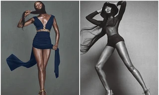 Sức quyến rũ mê hoặc của 'báo đen' Naomi Campbell 