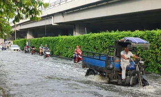 Nam bộ mưa lớn, đỉnh triều cường có thể xuất hiện vào hôm nay