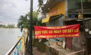 Đề xuất chi 90 tỷ đồng khắc phục sạt lở bờ kênh Thanh Đa