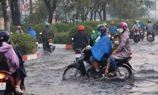 TPHCM đón đợt mưa lớn diện rộng, nguy cơ ngập úng nhiều nơi 