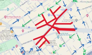 Cấm xe 13 tuyến đường để diễn tập chữa cháy Ga Bến Thành: Người dân lưu thông theo lộ trình nào?