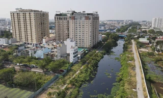 Cận cảnh kênh Tham Lương trước ngày khởi công dự án cải tạo 8.200 tỷ 