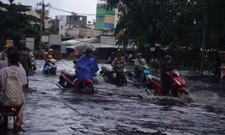Thời tiết đáng ngại trong tháng 7 ở TPHCM và Nam Bộ