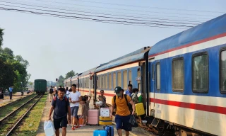 Đường sắt Sài Gòn chạy thêm tàu dịp Tết Dương lịch 