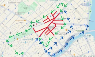 Cấm xe 15 tuyến đường trung tâm TPHCM để diễn tập chữa cháy ga Bến Thành 