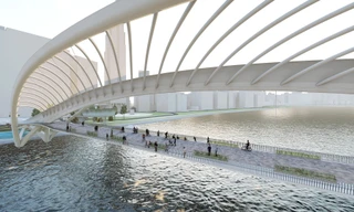 Lộ diện phối cảnh 2 cây cầu độc lạ bắc qua sông Sài Gòn 