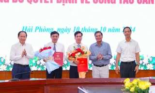 Bản tin 8H: Bổ nhiệm Giám đốc Sở Nội vụ, Phó Trưởng ban Tổ chức Thành ủy Hải Phòng