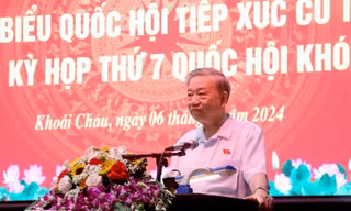 Đại tướng Tô Lâm tiếp xúc, giải đáp các kiến nghị của cử tri Hưng Yên