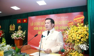 Trao quyết định điều động Thiếu tướng Đinh Văn Nơi giữ chức vụ Cục trưởng Cục An ninh chính trị nội bộ