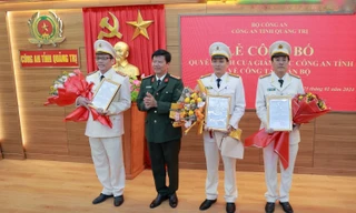 Bản tin 8H: Công an tỉnh Quảng Trị điều động, bổ nhiệm cán bộ