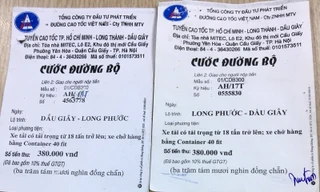 Vé giả. Ảnh: VEC.