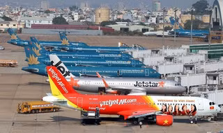 Tỷ lệ chuyến bay bị chậm, hủy của Việt Nam là trên 13%.