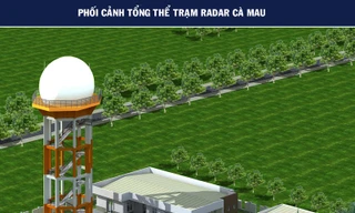 Phối cảnh Trạm Radar Cà Mau 2.
