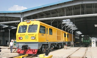 Toàn tuyến đường sắt Cát Linh - Hà Đông đã được cấp điện chuẩn bị chạy thử.