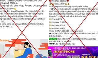 Nạp tiền giật đơn hàng ảo kiếm hoa hồng, cô gái trẻ sập bẫy lừa