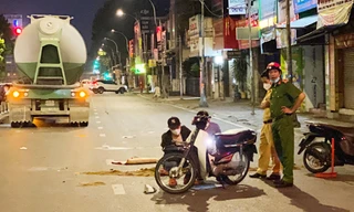 Nam sinh viên ở TPHCM bị xe bồn cán tử vong 