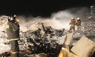 Thi thể nạn nhân vụ rơi máy bay ở Nga vẫn chưa được tìm thấy hết