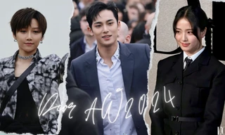 Show Dior tại Paris: Khoảnh khắc dễ thương của Jisoo BLACKPINK và Mingyu SEVENTEEN