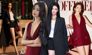 Chi Pu, Hồ Ngọc Hà "đụng hàng" các thiết kế Gucci với Bạch Lộc, Vương Sở Nhiên