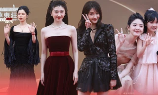 Thảm đỏ Hoa Biểu 2025: Quan Hiểu Đồng gây chú ý, Chương Nhược Nam sáng bừng