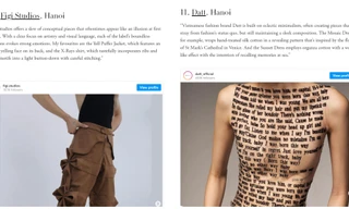 Local brand Việt được Vogue UK xướng tên trong BXH thương hiệu trẻ tiềm năng quốc tế 