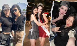 Á hậu Ngọc Hằng - Minh Kiên gây sốt TikTok với loạt clip dance cover