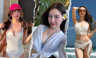 "Đại chiến" đồ bơi đón Hè, mỹ nhân Việt nào có phong cách đi biển ấn tượng nhất? 