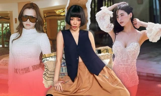 Gu ăn mặc sang xịn mịn của dàn "chị đẹp" Tóc Tiên, Kiều Anh, Bùi Lan Hương
