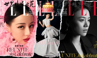 28 ngôi sao Hoa ngữ hội tụ trên ELLE: Địch Lệ Nhiệt Ba cuốn hút, Châu Đông Vũ ấn tượng