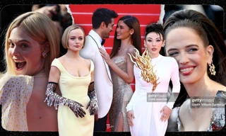 Thảm đỏ bế mạc LHP Cannes 2024: Hoa hậu Hoàn vũ Pia Wurtzbach tình tứ bên chồng