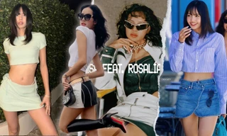 Lisa BLACKPINK mê mệt chân váy siêu ngắn khiến thiết kế này liên tục "cháy hàng"