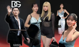 Show Dolce & Gabbana tại Milan: Hương Giang táo bạo, đọ sắc bên Kim So Hyun