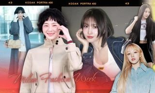 Milan Fashion Week: Song Hye Kyo, Mina TWICE diện đồ trăm triệu ra sân bay 
