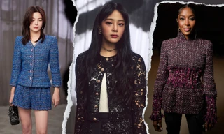 Minji NewJeans, Tân Chỉ Lôi ngồi hàng đầu show Haute Couture Chanel ở Paris