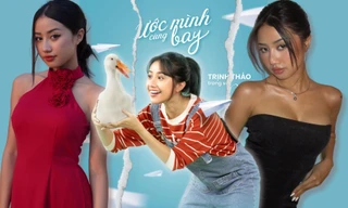 Ngỡ ngàng trước sắc vóc ngoài đời của Trịnh Thảo - nữ chính "Ước Mình Cùng Bay"