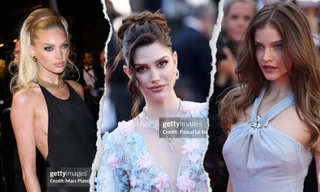 Thảm đỏ LHP Cannes ngày 8: Loạt siêu mẫu ăn diện cầu kỳ, xảy ra "biến căng"