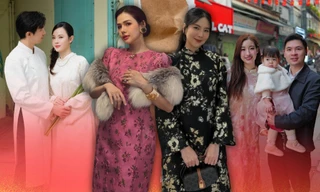 Nàng dâu hào môn nào có gu ăn mặc thời thượng nhất dịp Tết Ất Tỵ 2025?