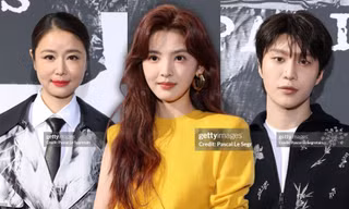 Ảnh chưa chỉnh sửa của Chương Nhược Nam, Phạm Thừa Thừa tại Paris Fashion Week