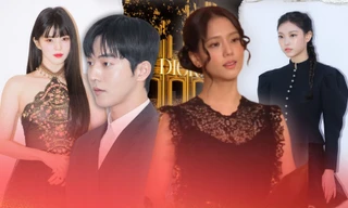 Jisoo BLACKPINK khoe tạo hình mới lạ, Han So Hee bị chê sến tại sự kiện Dior 