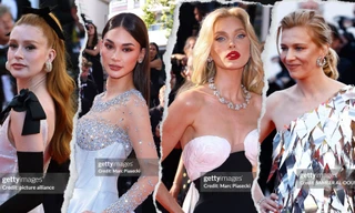 Thảm đỏ Cannes ngày 9: Hoa hậu Pia Wurtzbach hóa Lọ Lem, Kelly Rowland dè dặt