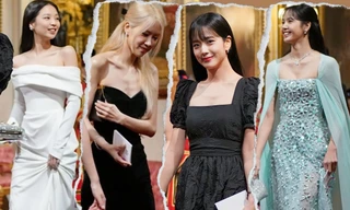 BLACKPINK tại quốc yến ở Cung điện Buckingham: Jennie mặc váy cưới, Lisa bị chê sến